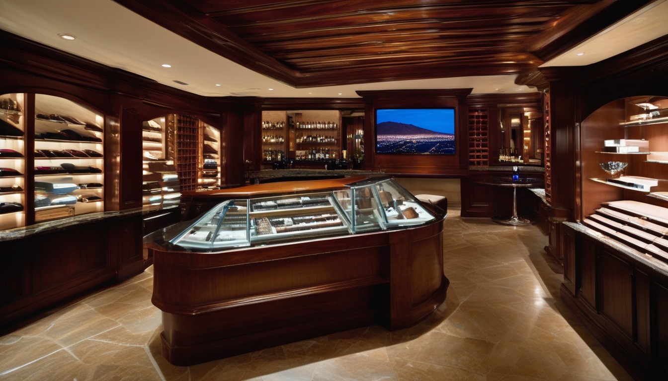 Davidoff of Geneva Cigar Bar cigar lounge in Las Vegas