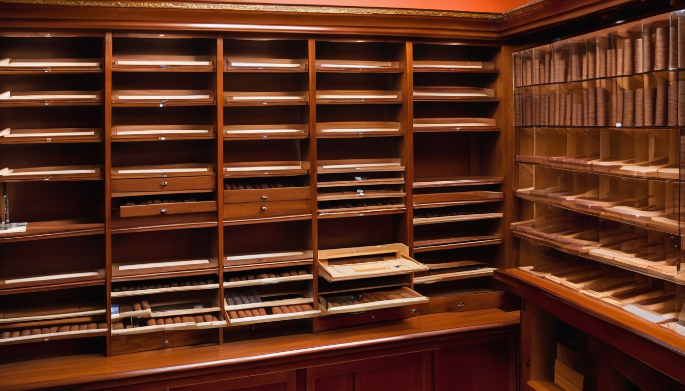 The Cigarbox cigar lounge in Las Vegas