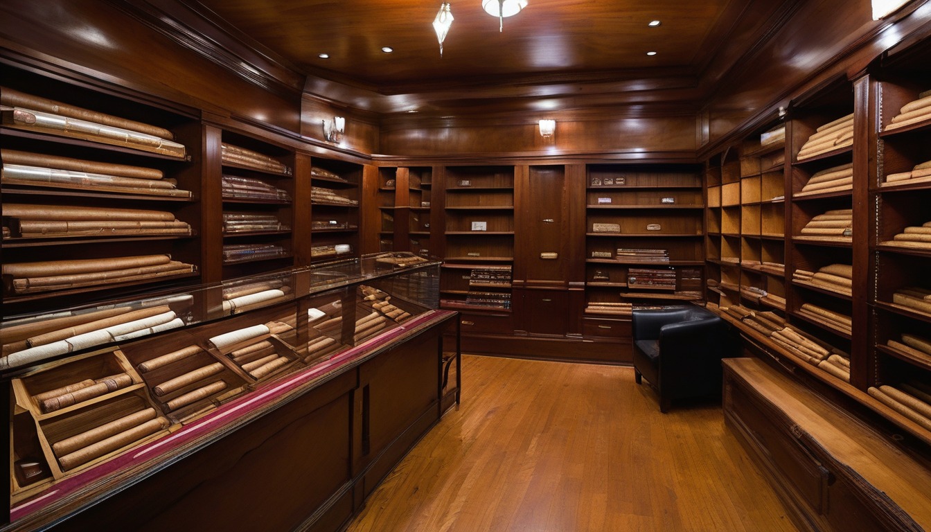 West End Cigars cigar lounge in Little Rock
