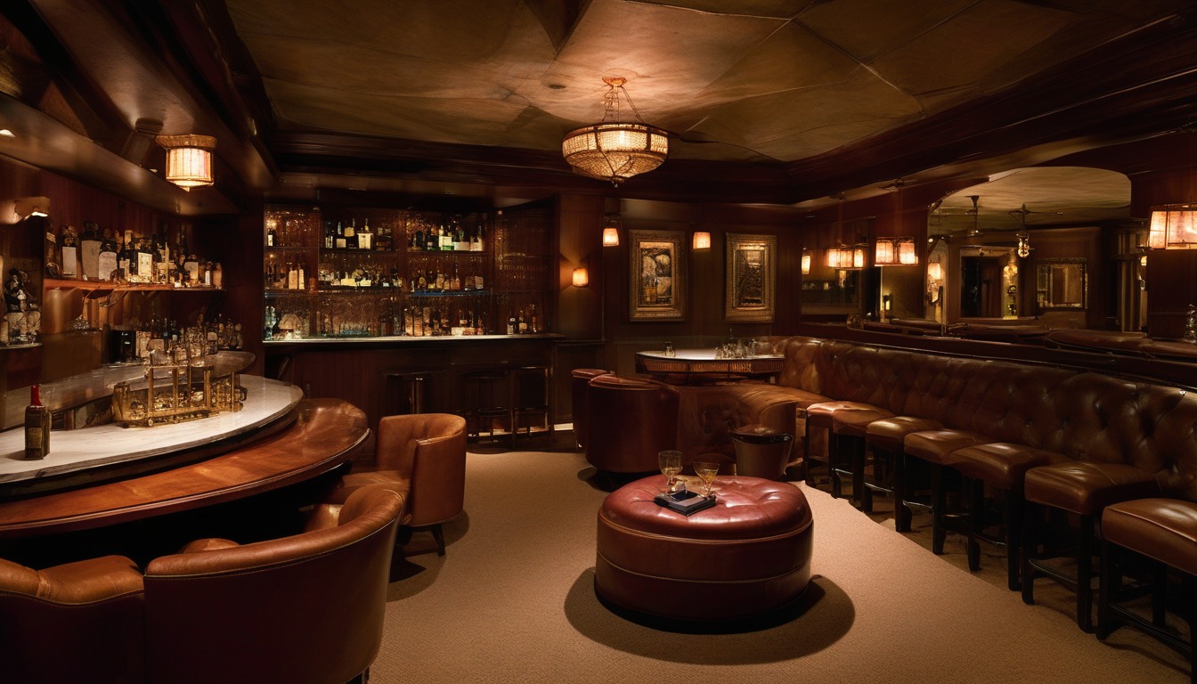 Fat Charlie's Speakeasy cigar lounge in Memphis