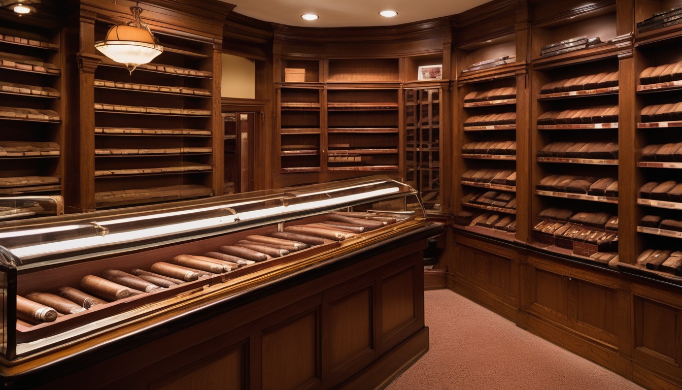 Uhle Tobacco Company cigar lounge in Milwaukee
