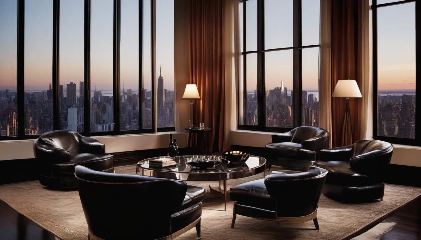 Grand Havana Room cigar lounge in New York