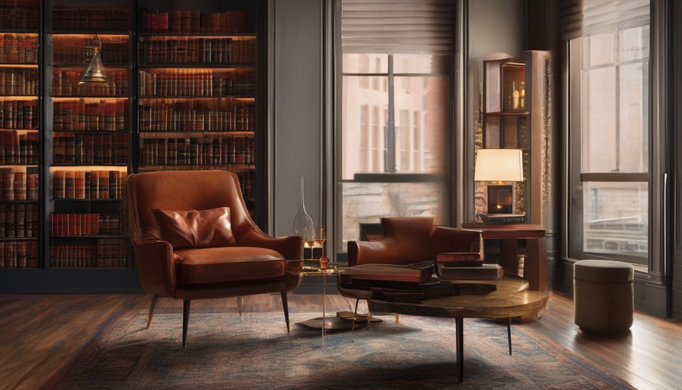 Hudson Bar and Books cigar lounge in New York