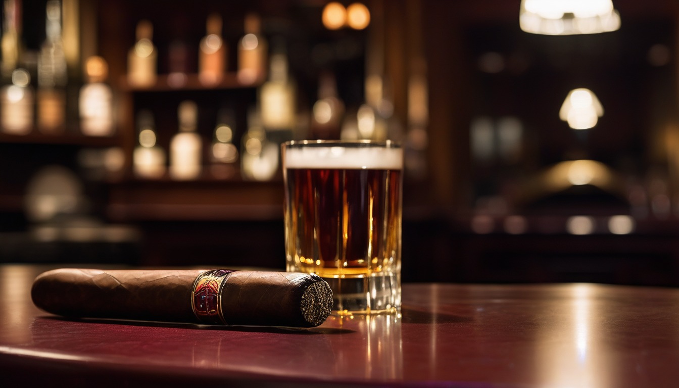 Looking Glass Cigars & Spirits cigar lounge in Omaha