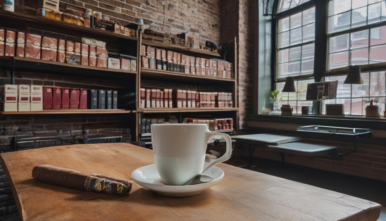 Leaf & Bean cigar lounge in Pittsburgh