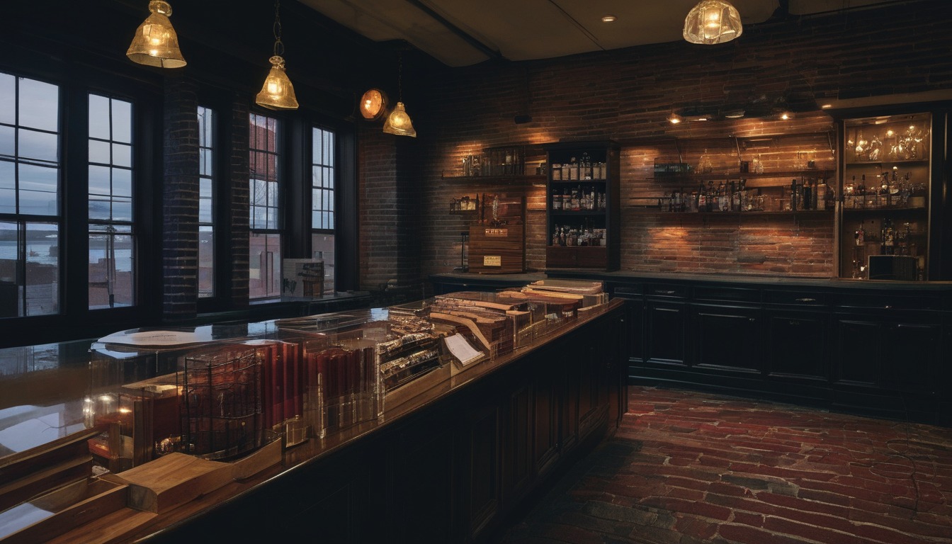 Old Port Spirits & Cigars cigar lounge in Portland / South Portland