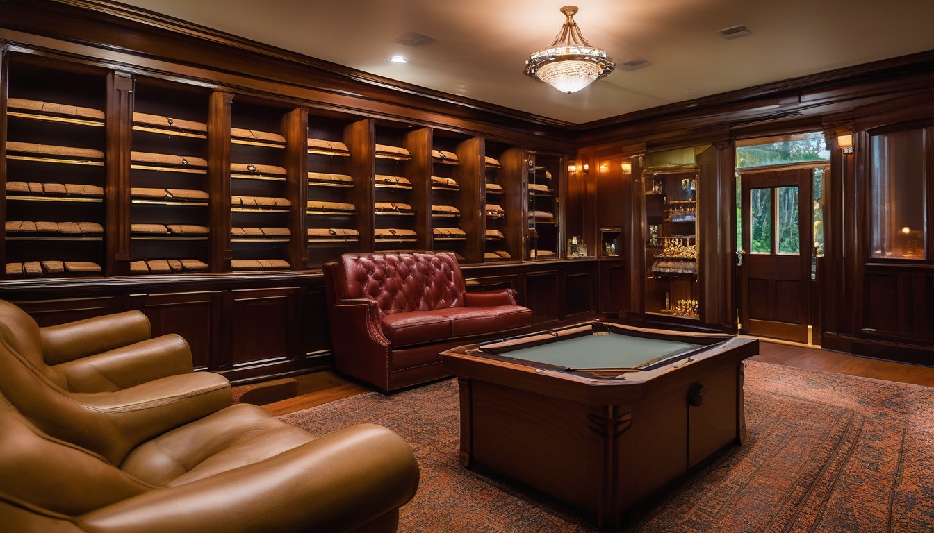 Abbie's Cigar House cigar lounge in Raleigh