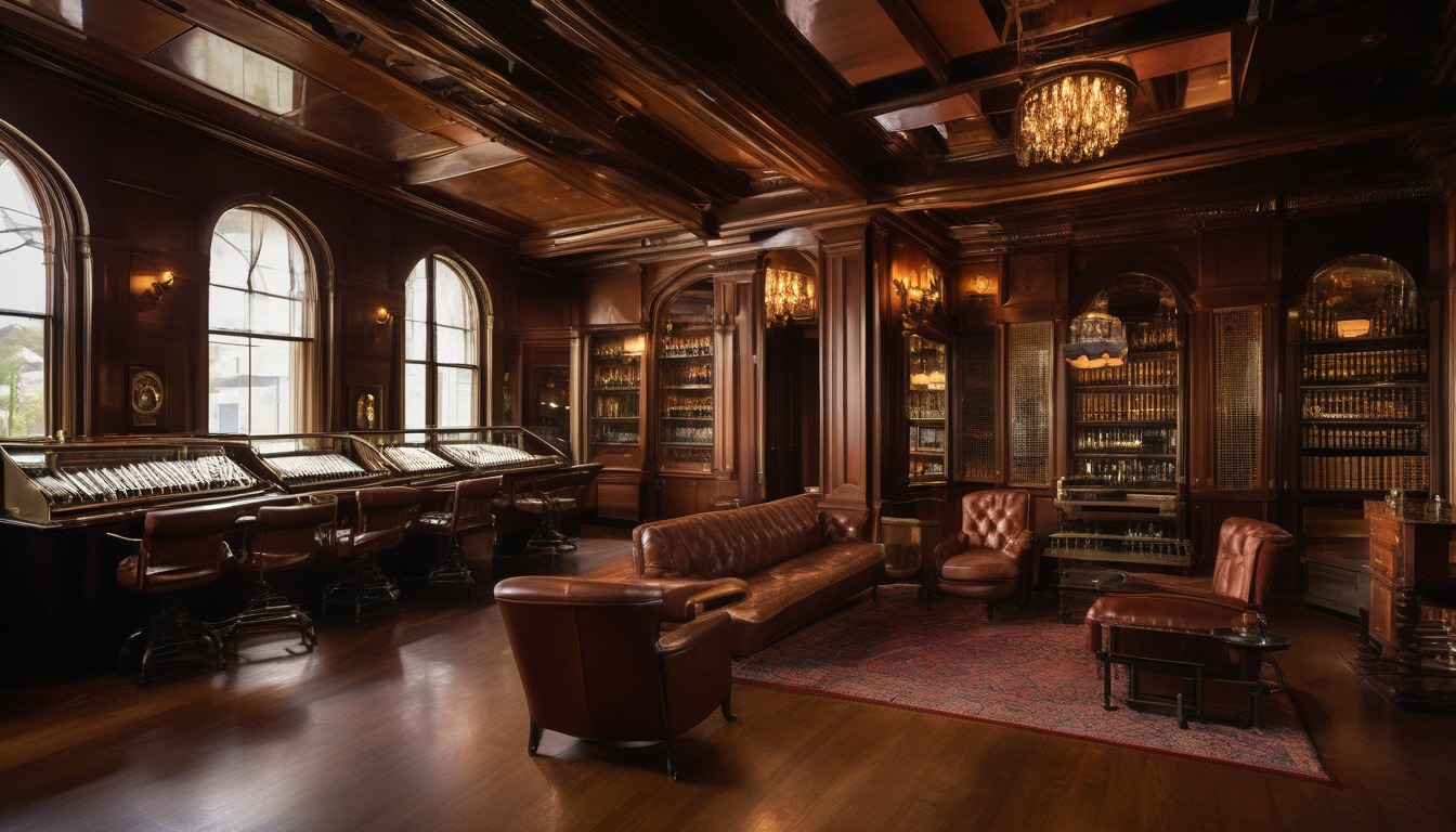 Steampunk Cigar Co. cigar lounge in Sacramento