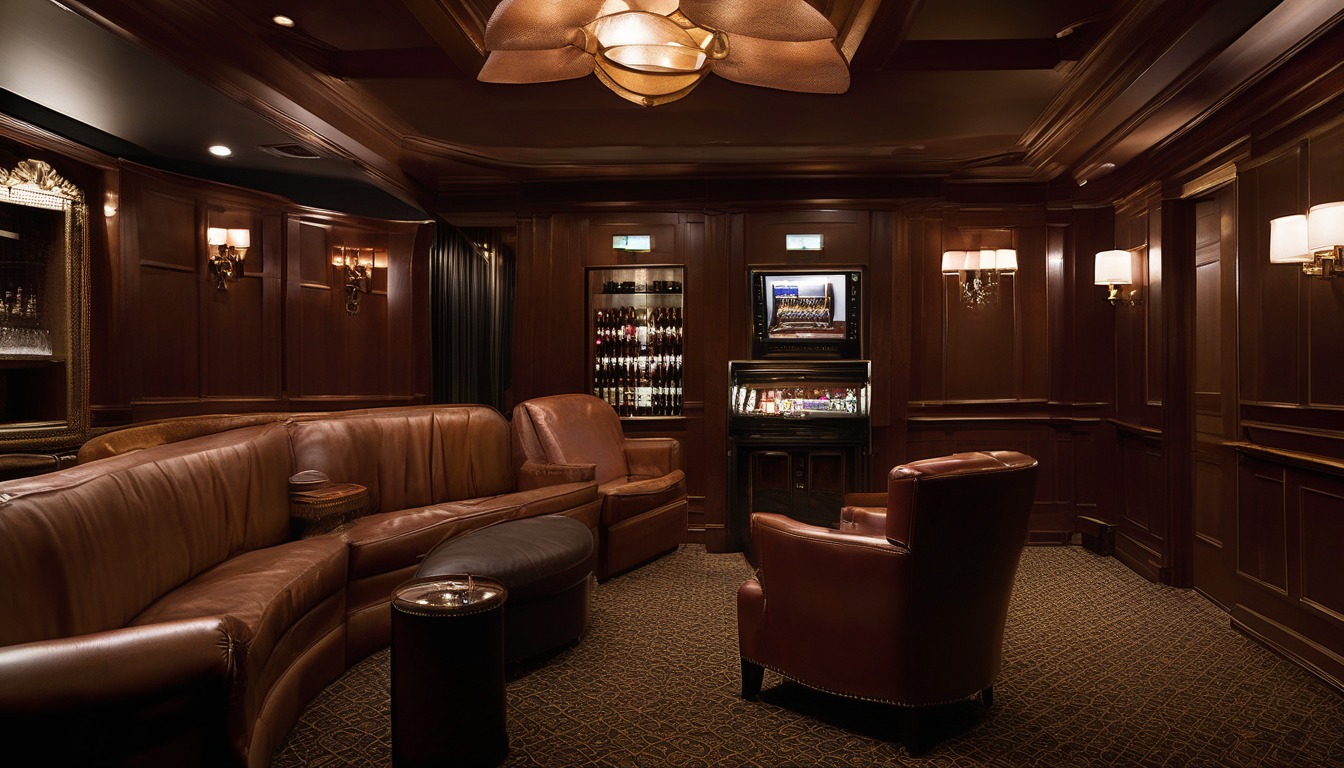 The Humidor Bourbon & Cigars cigar lounge in Sacramento