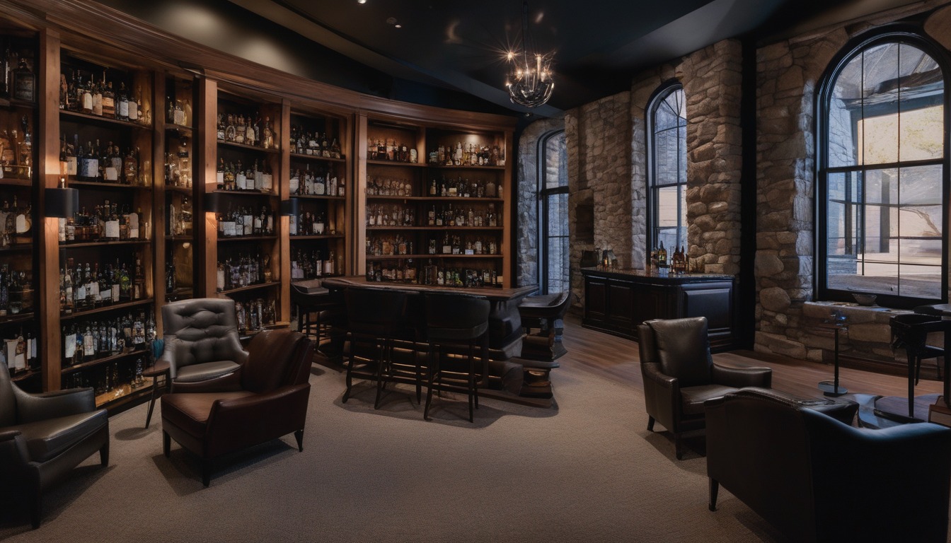 Books, a Whiskey Society cigar lounge in San Antonio