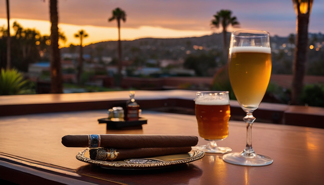 Hoffer's Cigar Bar cigar lounge in San Diego