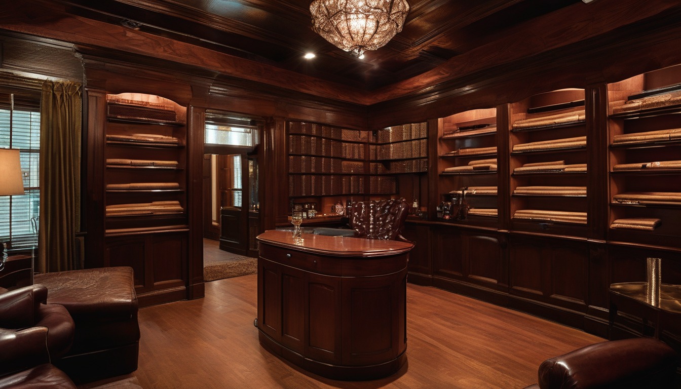 Gran Cru Cigars cigar lounge in St. Louis