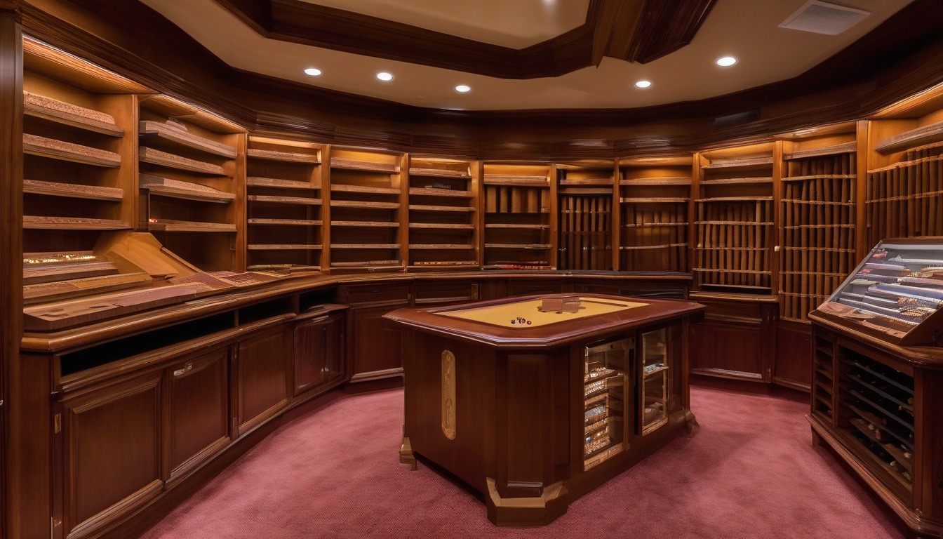 Cigar Circus Showroom cigar lounge in St. Petersburg
