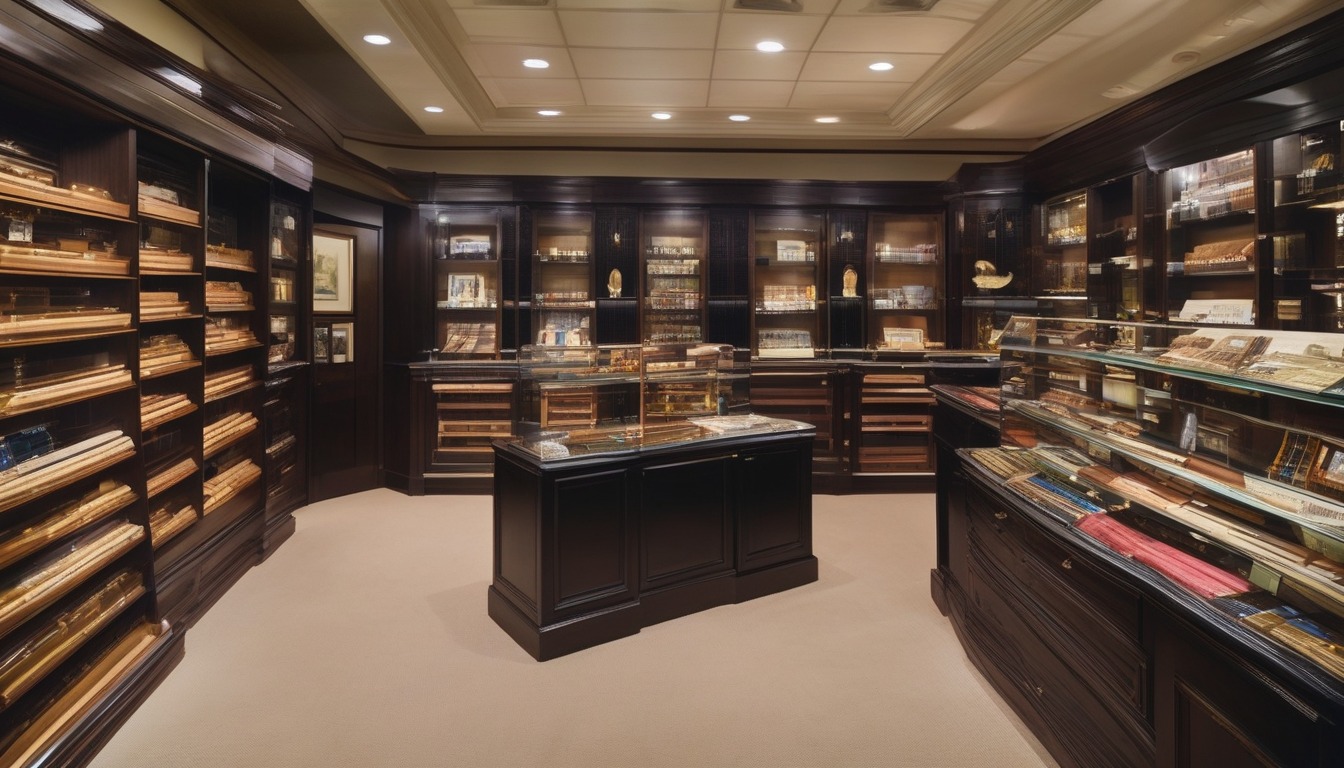 The Tobacconist of Greenwich cigar lounge in Stamford