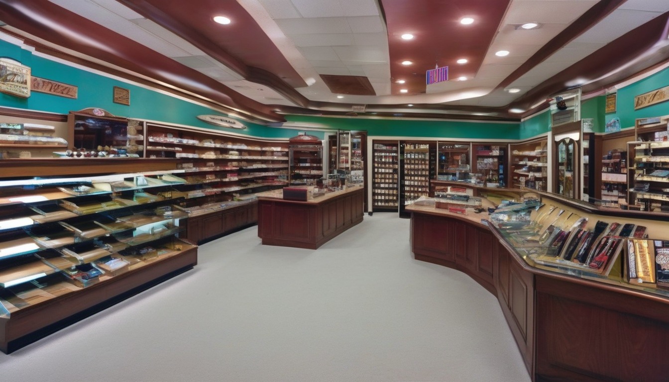 Smokin Premiums Palm City cigar shop in Florida