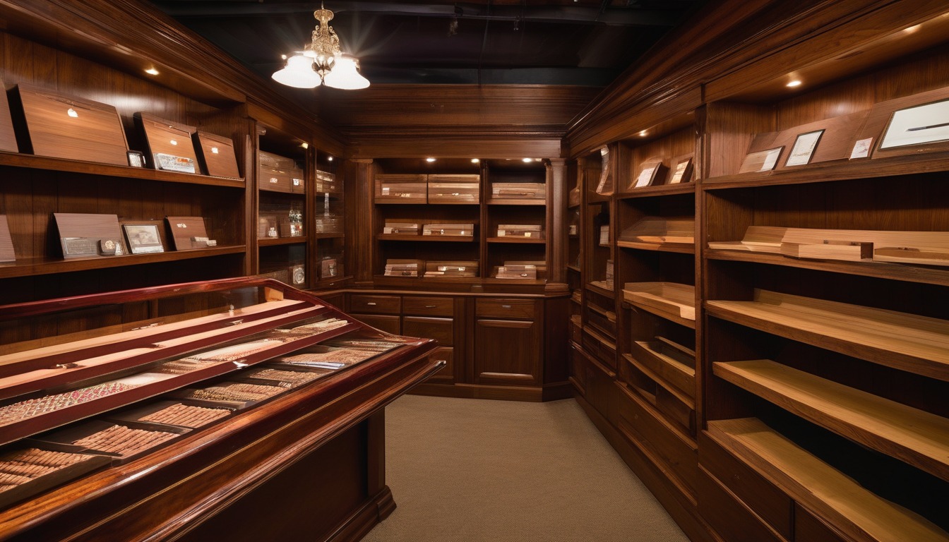 Fogue & Bates Cigar Warehouse cigar lounge in Tulsa