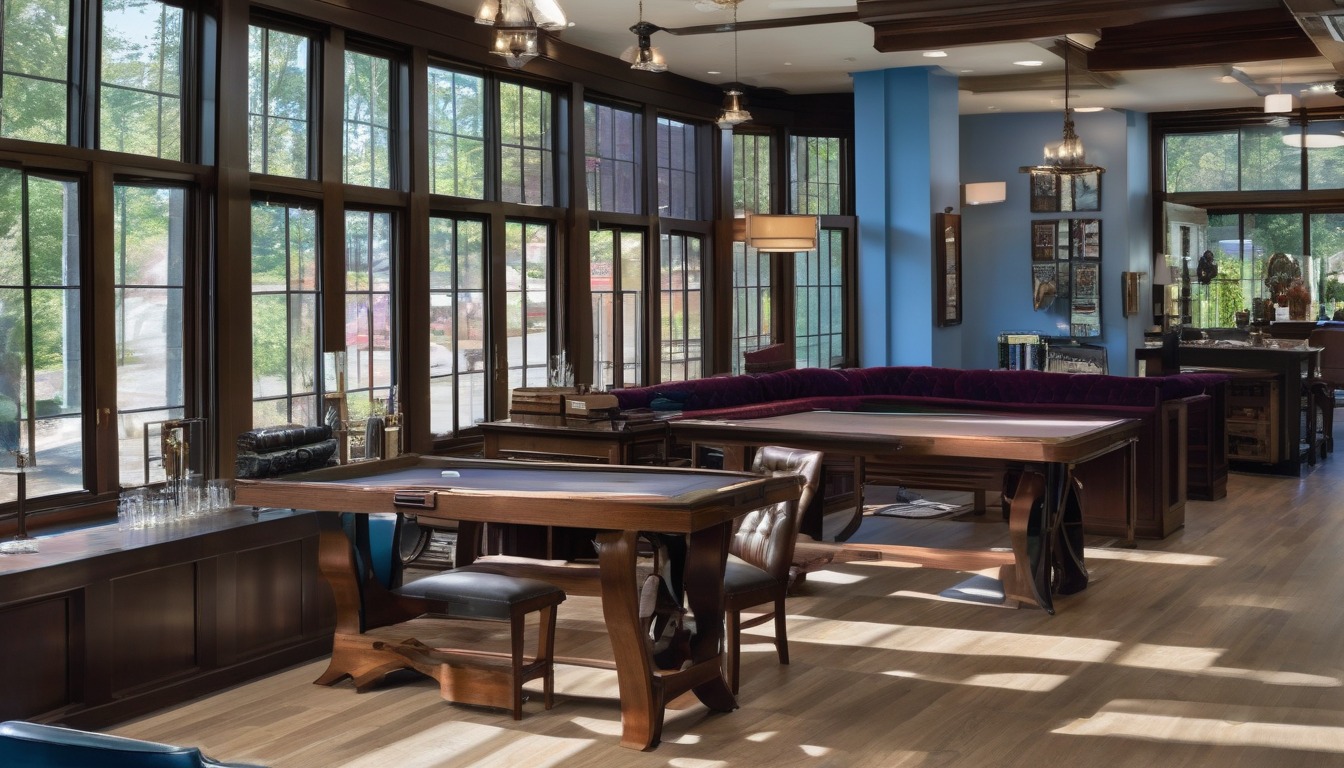 B&B Tobacconists cigar lounge in North Carolina