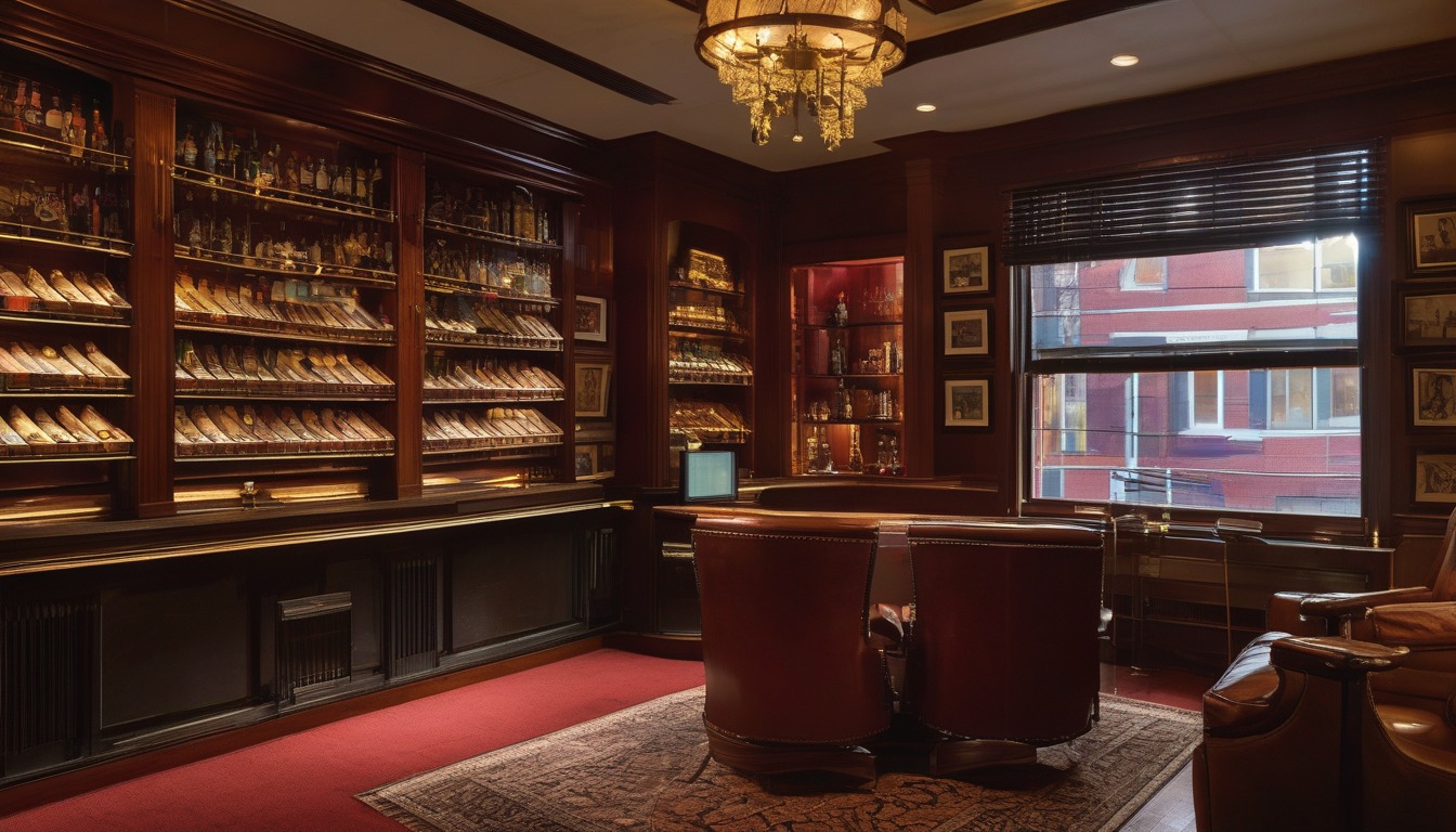 Cigar Room 2 cigar lounge in Massachusetts