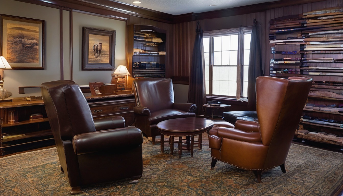 The Ash Premium Cigars cigar lounge in Wyoming